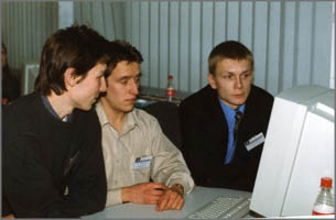 2000 год - Команда Великого Новгорода: Мурашкин Андрей, Иванов Александр, Клёнов Тарас