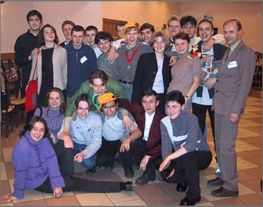 2001 год  - Участники Финала Всероссийского конкурса по деловой игре "Никсдорф Дельта"