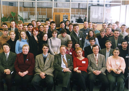 2003 год - Участники Финала Всероссийского конкурса по деловой игре "Никсдорф Дельта"