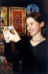 Вице-президент по маркетингу Ольга Филиппова (лицей-интернат, Великий Новгород), 2000г.