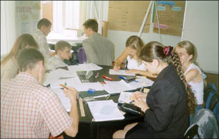 Учебные занятия в рамках Летней Школы Менеджеров - 2004